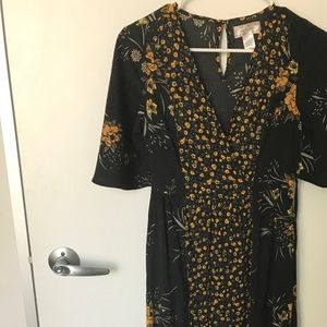 Band of Gypsies Floral Maxi Dress